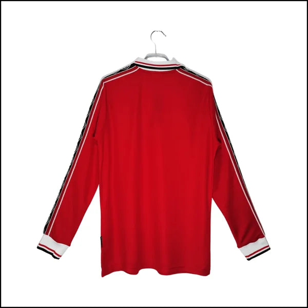 Manchester United – Maillot retro domicile manches longues 98-00