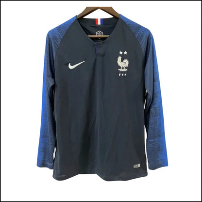 France – Maillot retro domicile manches longues 2018