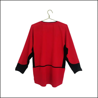 Manchester United – Maillot retro domicile manches longues 02/04