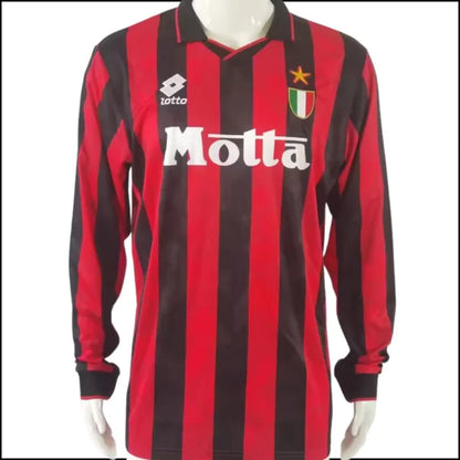 AC Milan – Maillot retro domicile manches longues 93/94