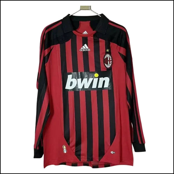 AC Milan – Maillot retro domicile manches longues 07/08