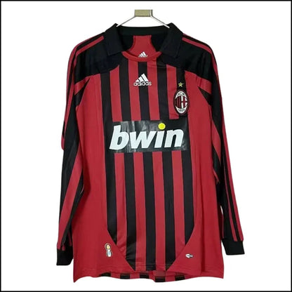 AC Milan – Maillot retro domicile manches longues 07/08