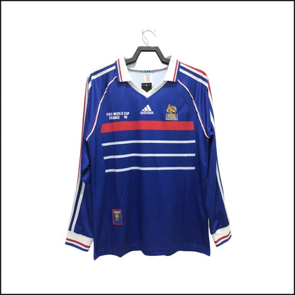 France – Maillot retro domicile manches longues 1998