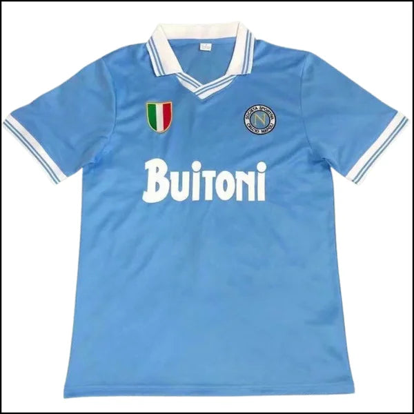 Naples – Maillot retro domicile 86/87
