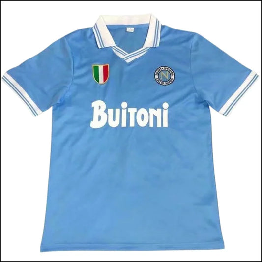 Naples – Maillot retro domicile 86/87