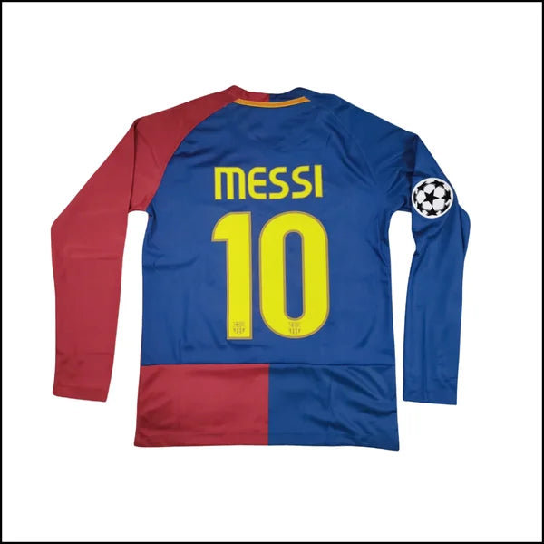 FC Barcelone – Maillot retro domicile manches longues 08/09