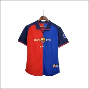 FC Barcelone – Maillot retro domicile 99/00 - Fan