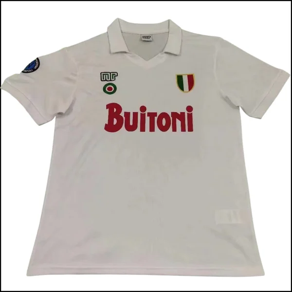 Naples – Maillot retro extérieur 86/87 - Fan
