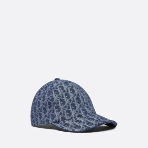 Dior Casquette Oblique Bleu
