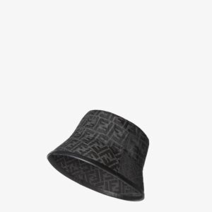 Bob en tissu jacquard FF noir