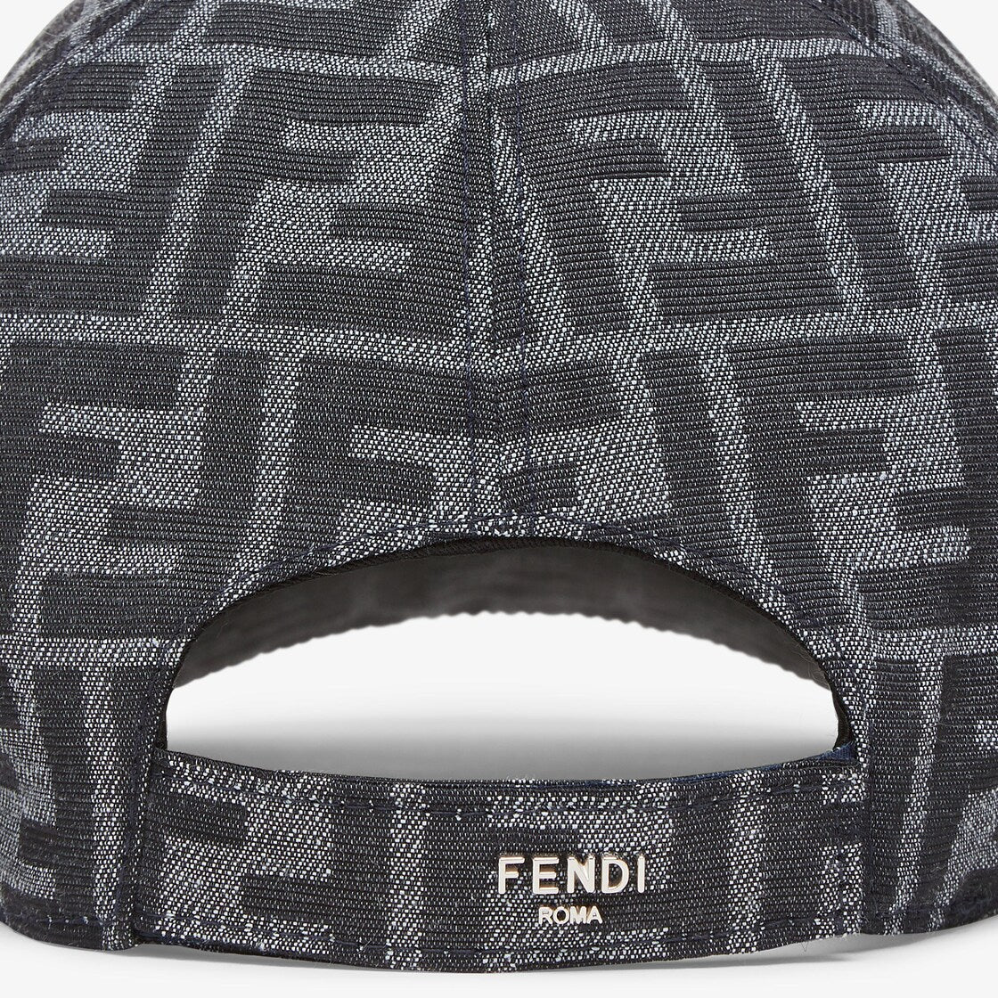 Casquette de baseball en jacquard FF Bleu – Image 2