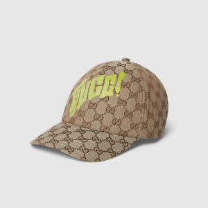 Casquette de baseball en toile GG avec imprimé