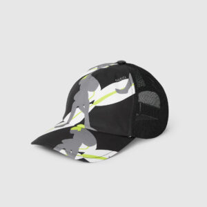 Casquette en toile de coton imprimée