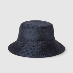 Chapeau bob réversible en nylon GG