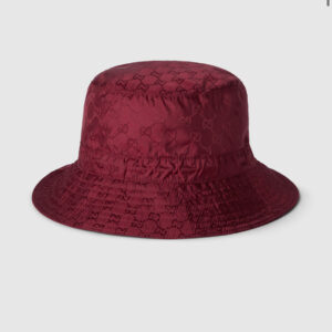 Chapeau bob réversible en nylon GG