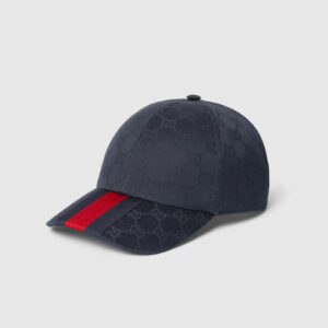 Casquette en coton GG avec bande Web