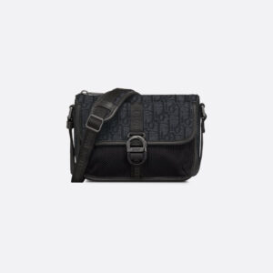 Mini sac bandoulière Dior 8 Noir