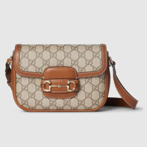 Sac à épaule Gucci Horsebit 1955 Soft petit format - #3