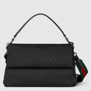 Sac à bandoulière en toile GG grand format - #1