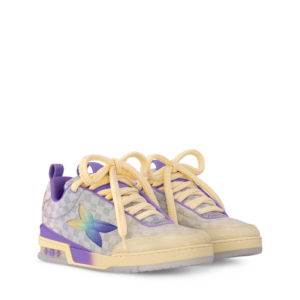 LV Skate - Logo Incrusté Violet & Multicolore