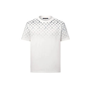 Tee-shirt Monogram Gradient - Blanc