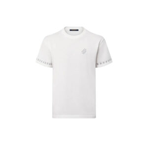 Tee-shirt Manches Courtes en Coton - Blanc