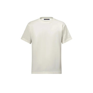 Tee-shirt Manches Courtes en Coton - Écru