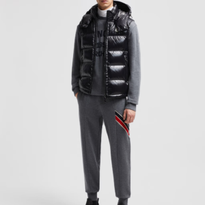Doudoune sans manches Moncler à capuche