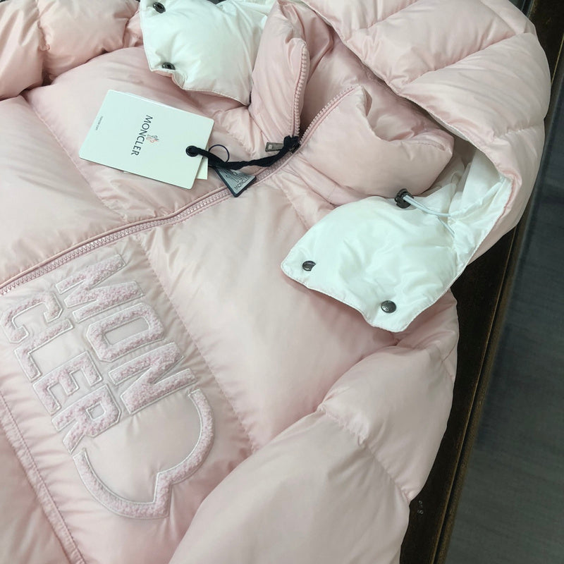 MONCLER Abbaye Doudoune matelassée Rose Claire – Image 2