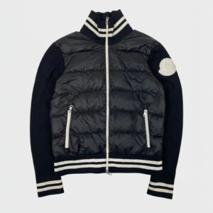 Moncler bi-matière doudoune