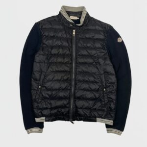Moncler bi-matière doudoune