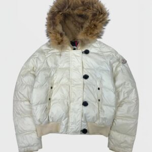 Moncler doudoune capuche à fourrure