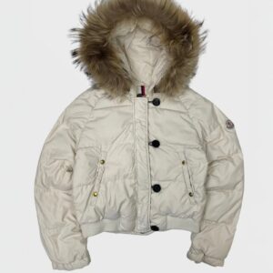 Moncler doudoune capuche à fourrure