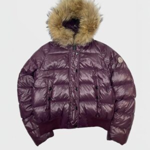 Moncler doudoune capuche à fourrure