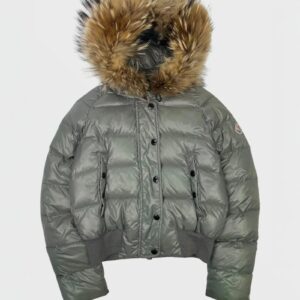 Moncler doudoune capuche à fourrure