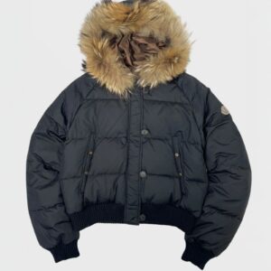 Moncler doudoune capuche à fourrure