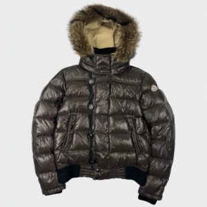 Moncler doudoune fourrue