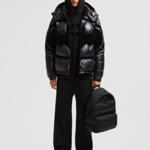 Doudoune Moncler Solander Batman Noir