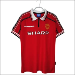 Manchester City – Maillot retro domicile 98/99 - Fan