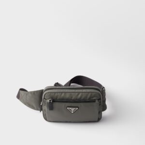 Sac banane en Re-Nylon et cuir Saffiano - #4