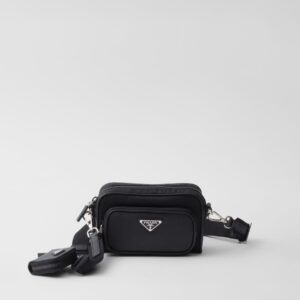 Sac porté épaule en Re-Nylon et cuir Saffiano - #2
