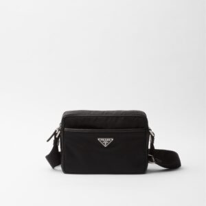 Sac porté épaule en Re-Nylon et Saffiano - #1