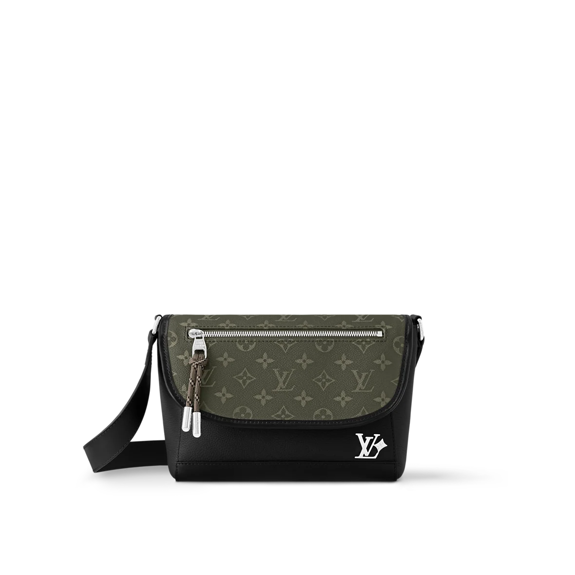 Louis Vuitton Pulse Messenger Noir/Kaki - principal