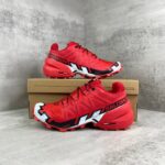 Salomon Speed-Cross 6 - Rouge / Blanc / Noir