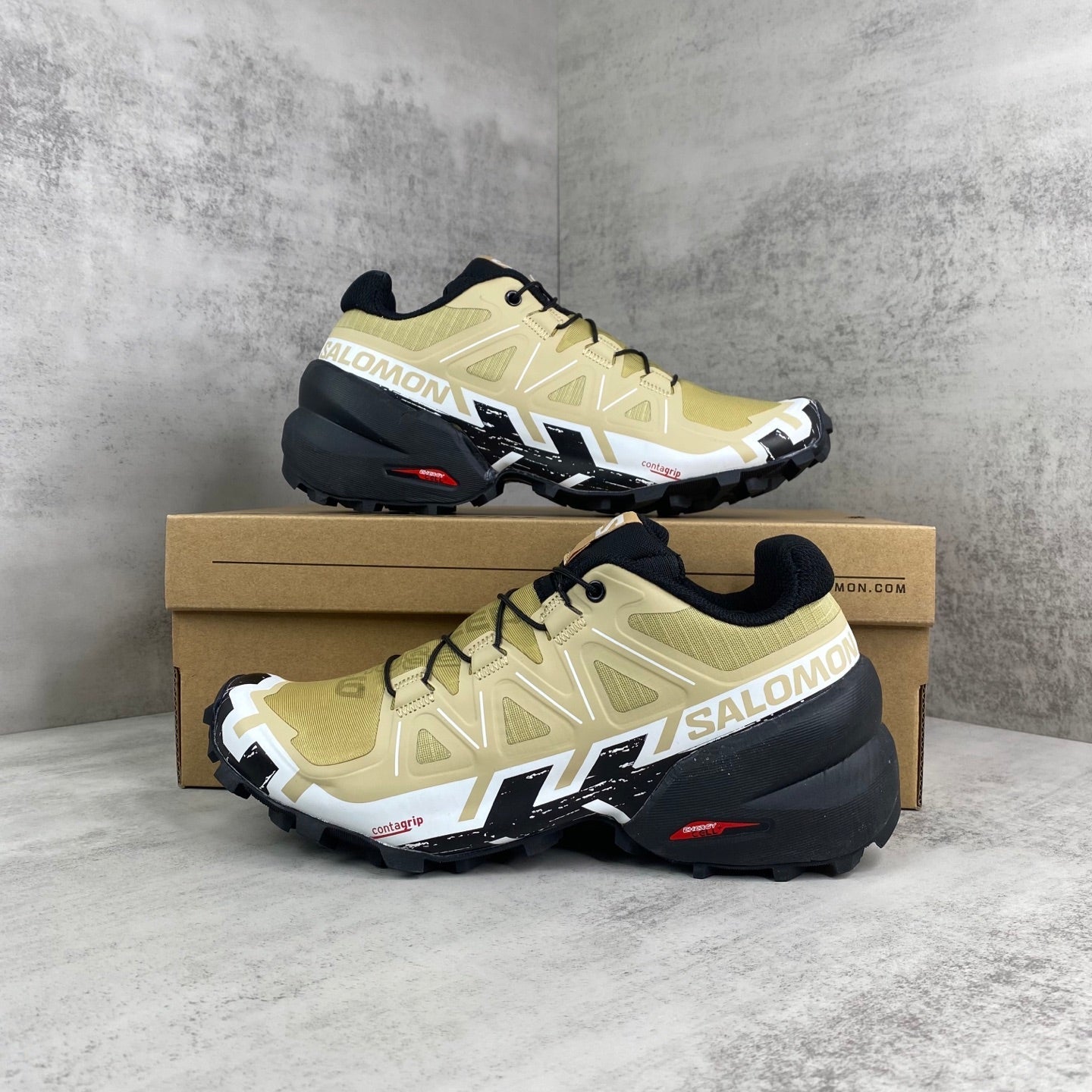 Salomon Speed-Cross 6 - Kaki / Noir