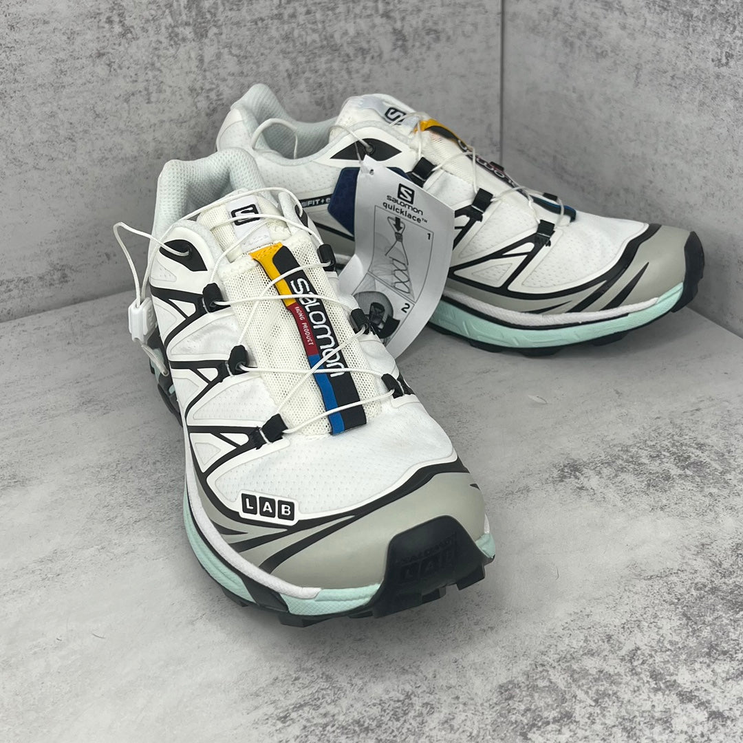 Salomon XT-6 - Blanc / Noir / Vert Menthe – Image 2