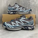 Salomon XT-6 - Marron / Bleu Ciel