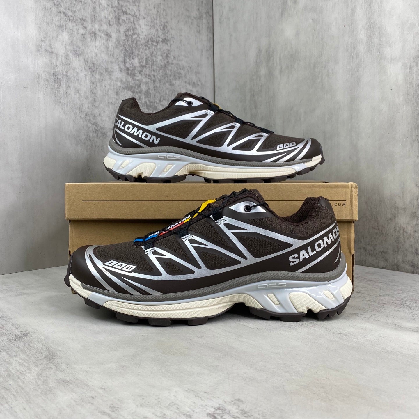 Salomon XT-6 - Marron / Argenté