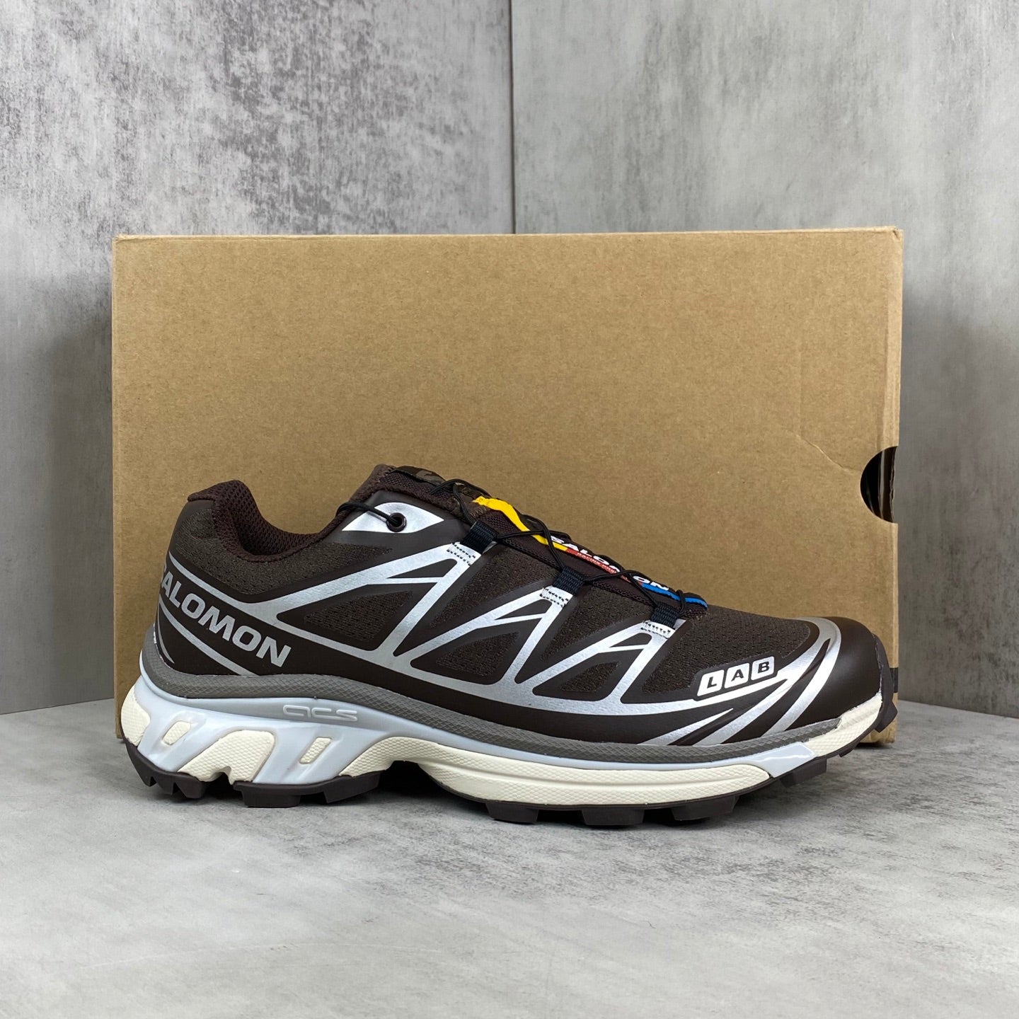 Salomon XT-6 - Marron / Argenté – Image 2