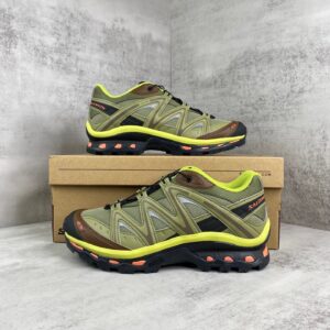 Salomon XT-Quest GTX - Vert Olive / Jaune Fluo